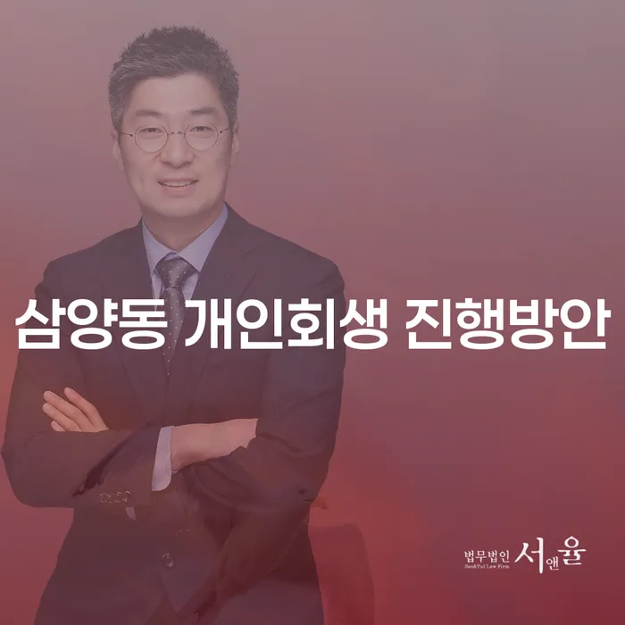 삼양동 개인회생 진행방안