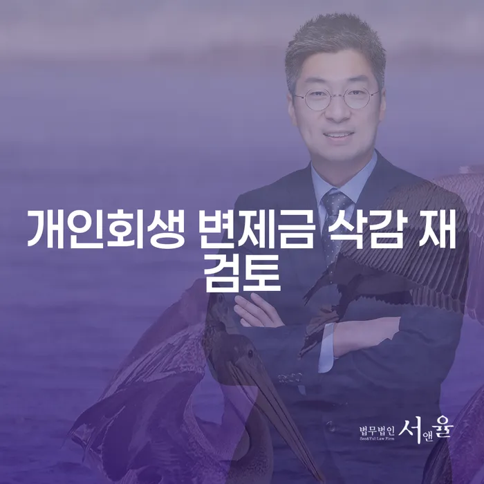 개인회생 변제금 삭감 재검토: 왜, 언제 그리고 어떻게 해야 하나요?