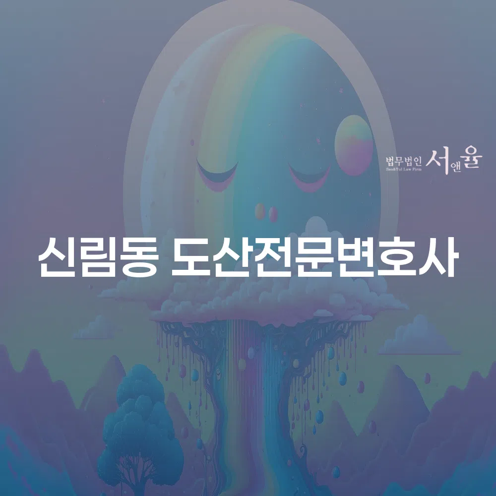 신림동 도산전문변호사와 함께하는 개인회생과 파산 절차