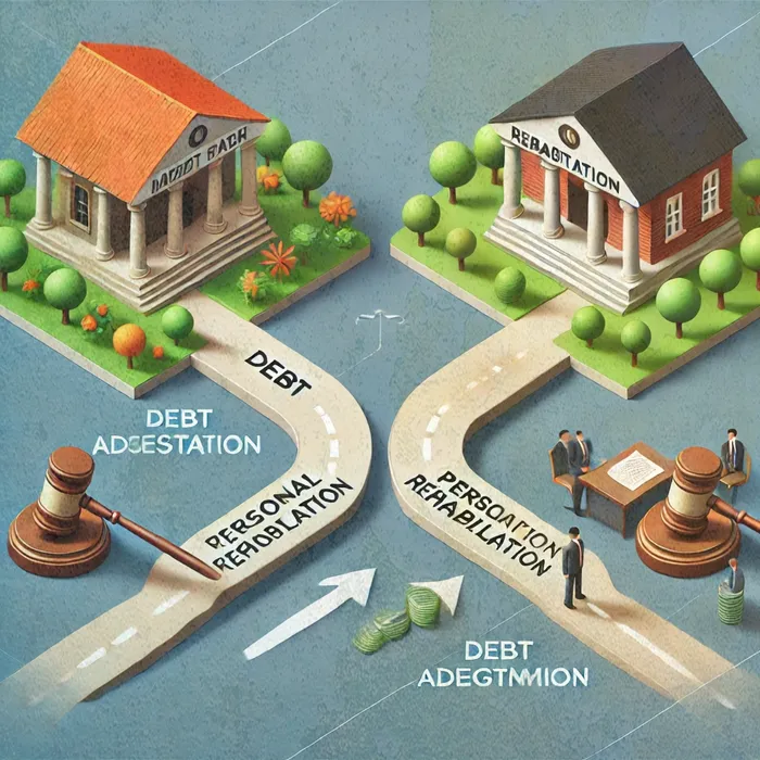 개인회생과 개인파산의 차이